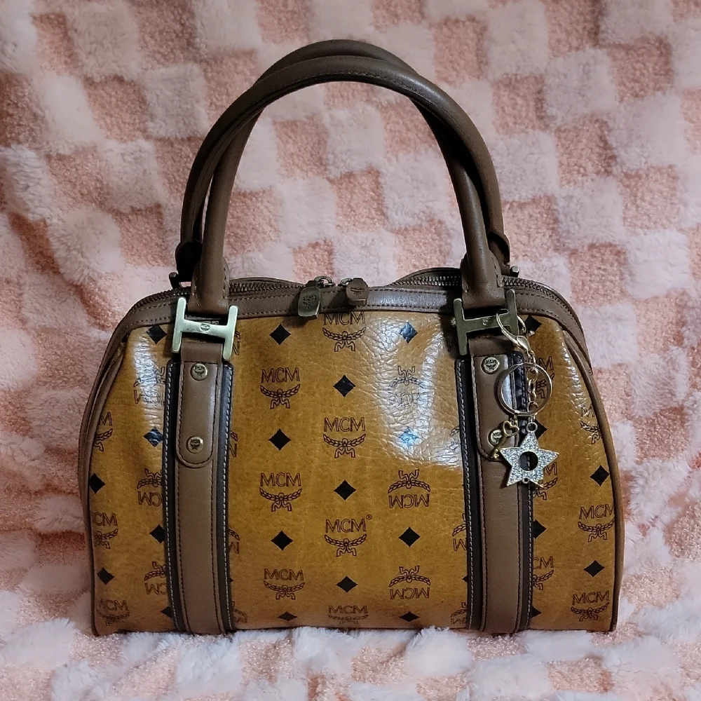 MCM elegant satchel